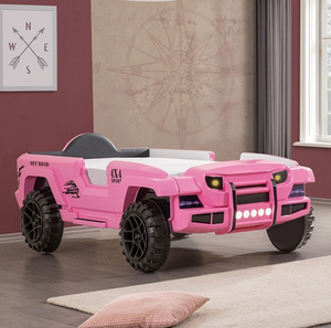 Randlar Twin SUV With lights sounds and remote (Pink)