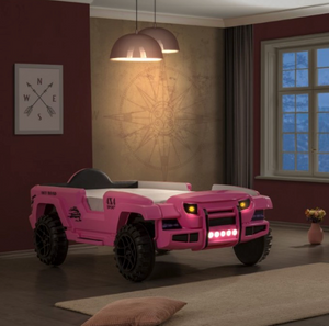 Randlar Twin SUV With lights sounds and remote (Pink)