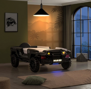 Randlar Twin SUV With lights sounds and remote (Black)