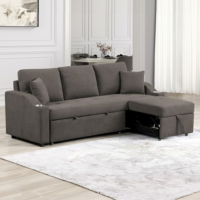 Royden Sleeper Sofa in Grey