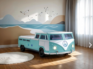 Axel Twin Peace Bus With LED lights and sounds (Teal)