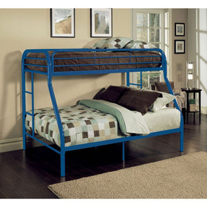 Tritan Twin/Full Bunk Bed (Blue)