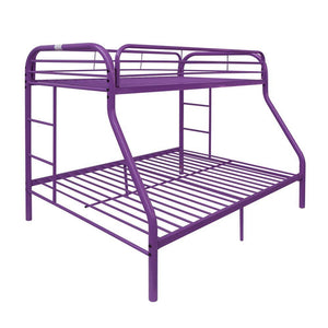 Tritan Twin/Full Bunk Bed (Purple)