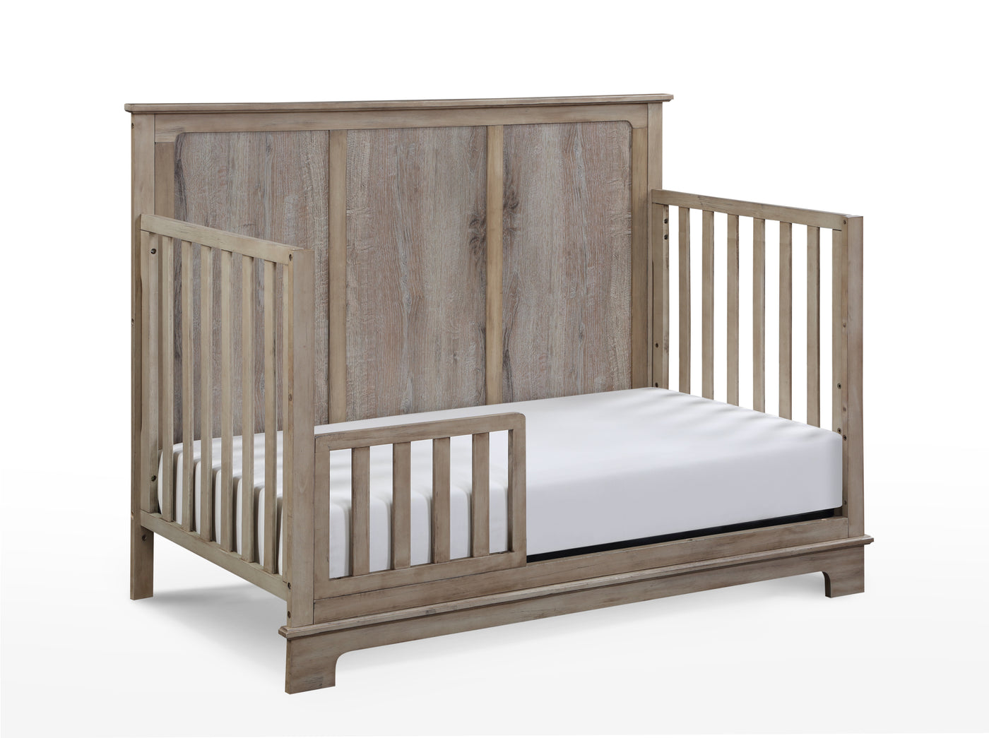 Baby Crib Mattress Rustic Grey Monterey In Crib Northbrook 4-in-1