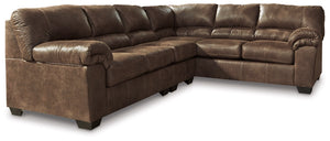 Bladen 3-Piece Sectional (Coffee)