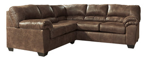 Bladen 2-Piece Sectional (Coffee)
