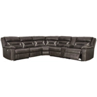 Kincord 4-Piece Power Reclining Sectional (Midnight)