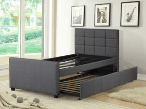 Dominic Grey Trundle Bed