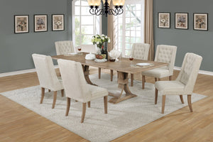 Brittany Rustic Dining Collection (Beige)