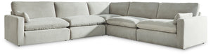 Sophie 5-Piece Sectional (Grey)