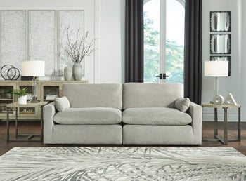 Sophie 2-Piece Sectional (Grey)