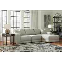 Next-Gen Gaucho 3-Piece Sectional Sofa with Right Chaise (Grey)