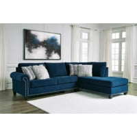 Trendle 2-Piece Sectional with Right Chaise (Ink)