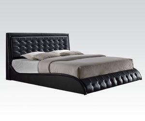 Tirrel Contemporary Bed (Black)