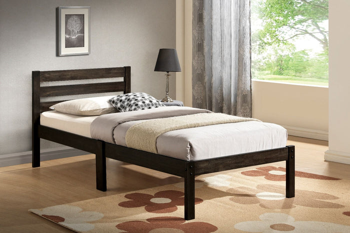 Donato Twin Bed (Ash Brown)