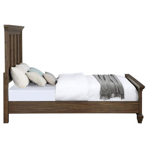 Bennington Rectangular Bed (Acacia Brown)
