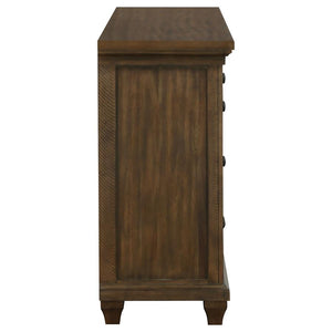 Bennington Rectangular 7-drawer Dresser (Acacia Brown)