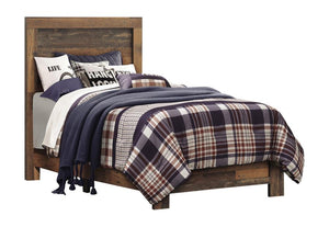 Sidney Twin Panel Bed (Rustic Pine)