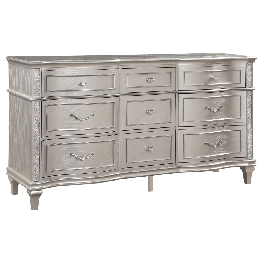 Evangeline Luxurious Dresser (Silver) Fully Furnished Evangeline Luxurious Dresser (Silver) Fully Furnished