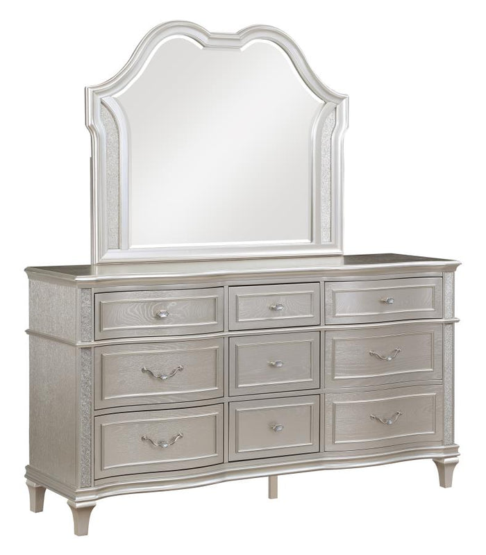 Evangeline Luxurious Dresser (Silver)