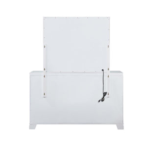 Eleanor Rectangular 6-drawer Dresser (White)