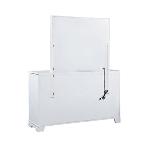 Eleanor Rectangular 6-drawer Dresser (White)