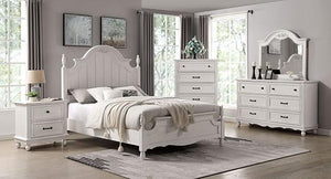 Georgette Transitional Bed (White)