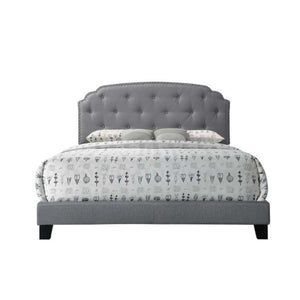 Tradilla Traditional Queen Bed (Grey)