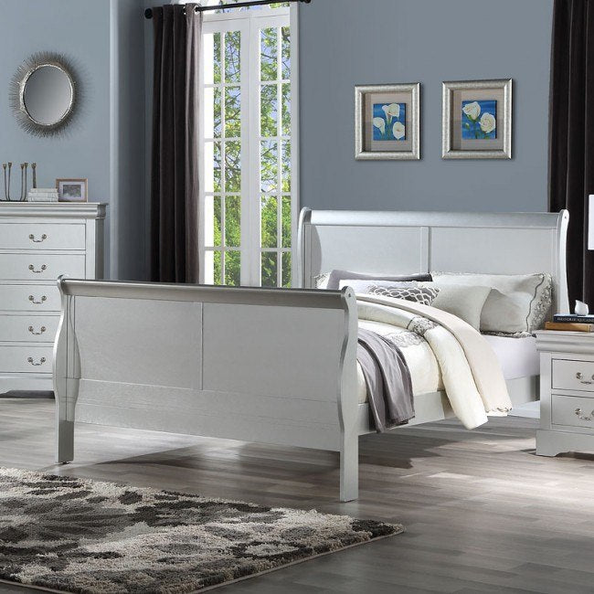 Louis Philippe III Youth Bed (Platinum)
