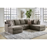 OPhannon 2-Piece Sectional with Chaise (Putty)