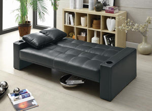 Spears Sofa Bed (Black)