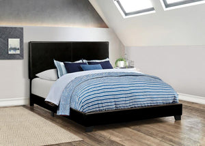 Dorian Upholstered Bed (Black)