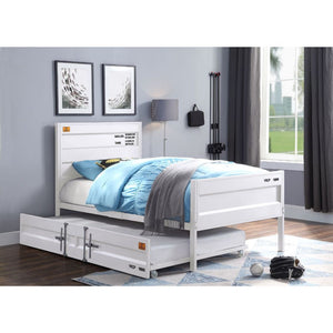 Cargo Twin Bed (White)