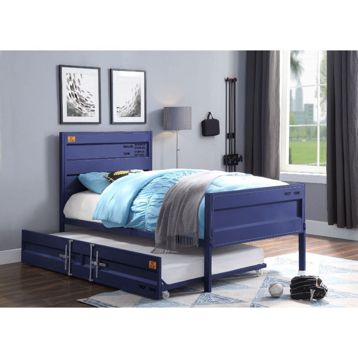 Cargo Twin Bed (Blue)