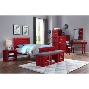 Cargo Twin Bed (Red)