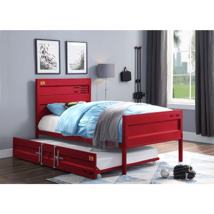 Cargo Twin Bed (Red)