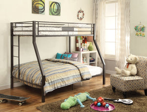Limbra Twin/Full Bunk Bed (Sandy Brown)