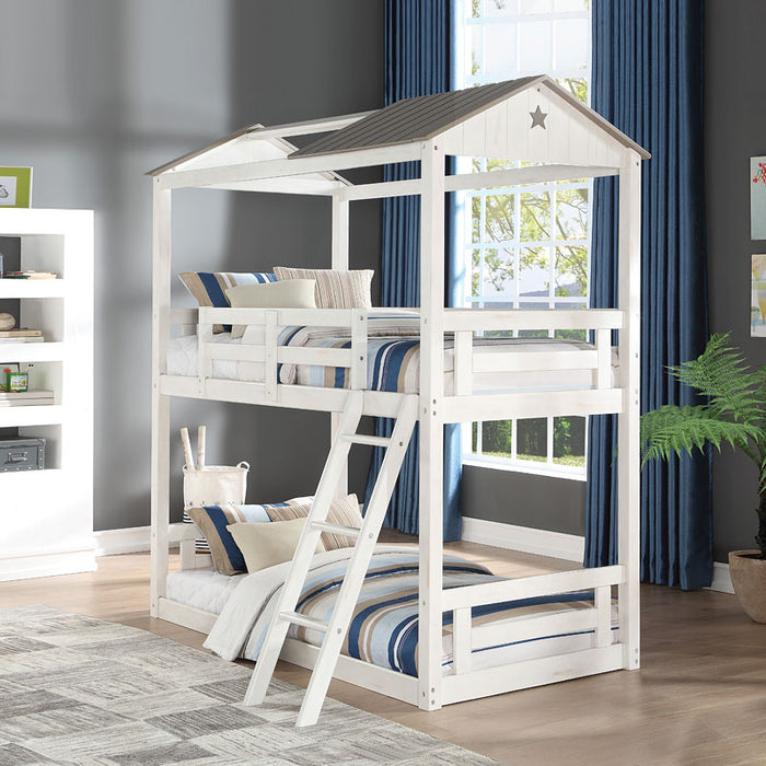 Nadine Cottage Twin over Twin Bunk Bed