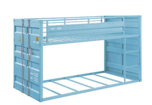 Cargo Twin Bunk Bed (Blue)