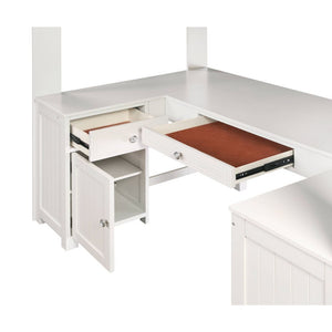 Ambar Twin Loft Bed (Light Grey)