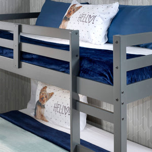 Gaston Twin Loft Bed (Grey)