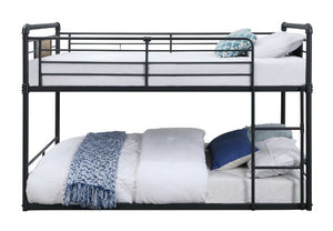 Cordelia Twin Bunk Bed (Sandy Black)