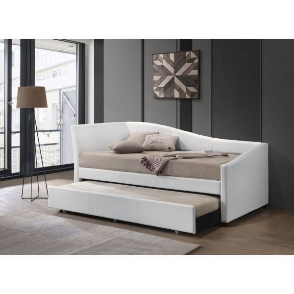 Jedda Daybed & Trundle (White)