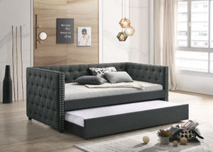 Hadley Twin Daybed & Trundle (Grey)