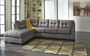 Maier 2-Piece Sectional with Left Chaise (Charcoal)