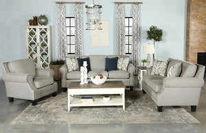 Sheldon Living Room Collection (Grey)