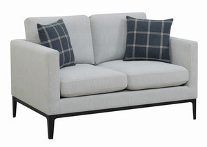 Apperson Living Room Collection in Grey