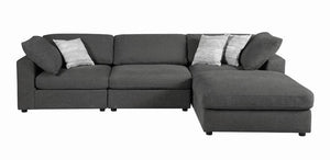 Serene Living Room Collection (Charcoal)