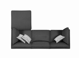 Serene Living Room Collection (Charcoal)