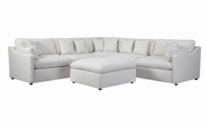 Hobson Modular Sectional  Set (White)